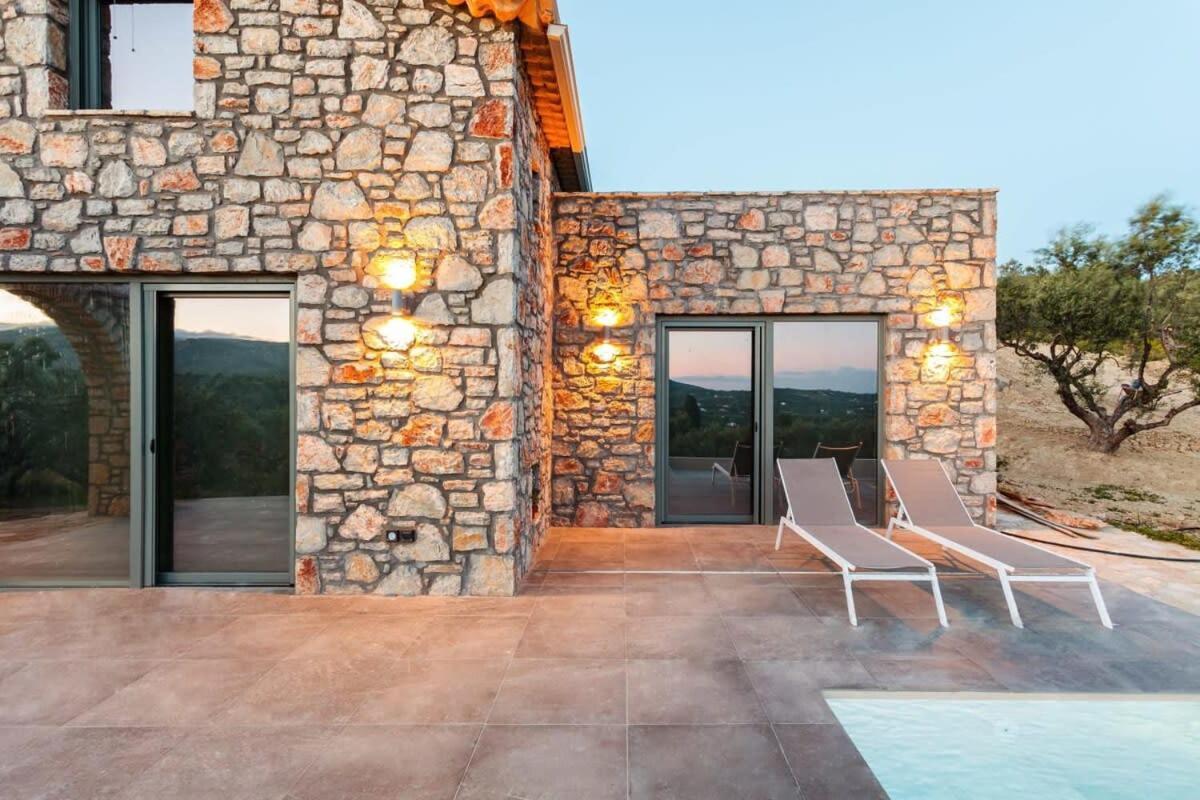 Gerakada Exclusive-Seaview Villa With Private Pool โคโรนิ ภายนอก รูปภาพ